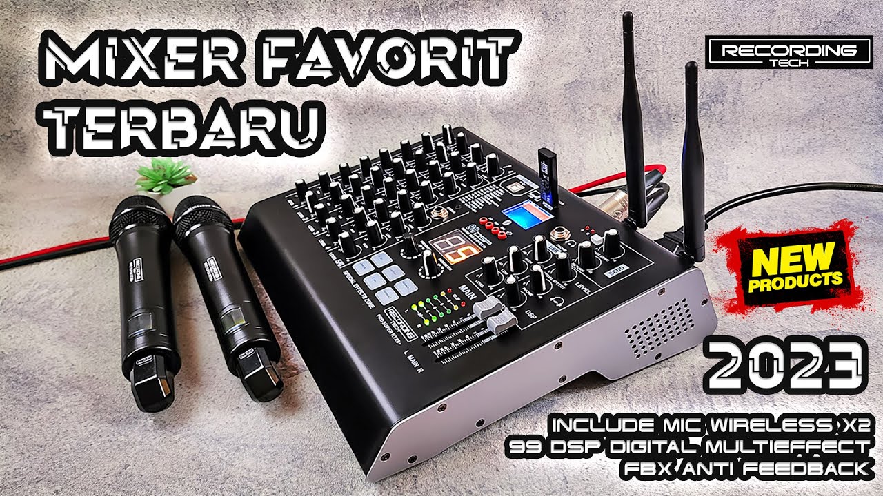 Mixer Super RTX6 Plus: Performa Andal untuk Kebutuhan Audio Profesional