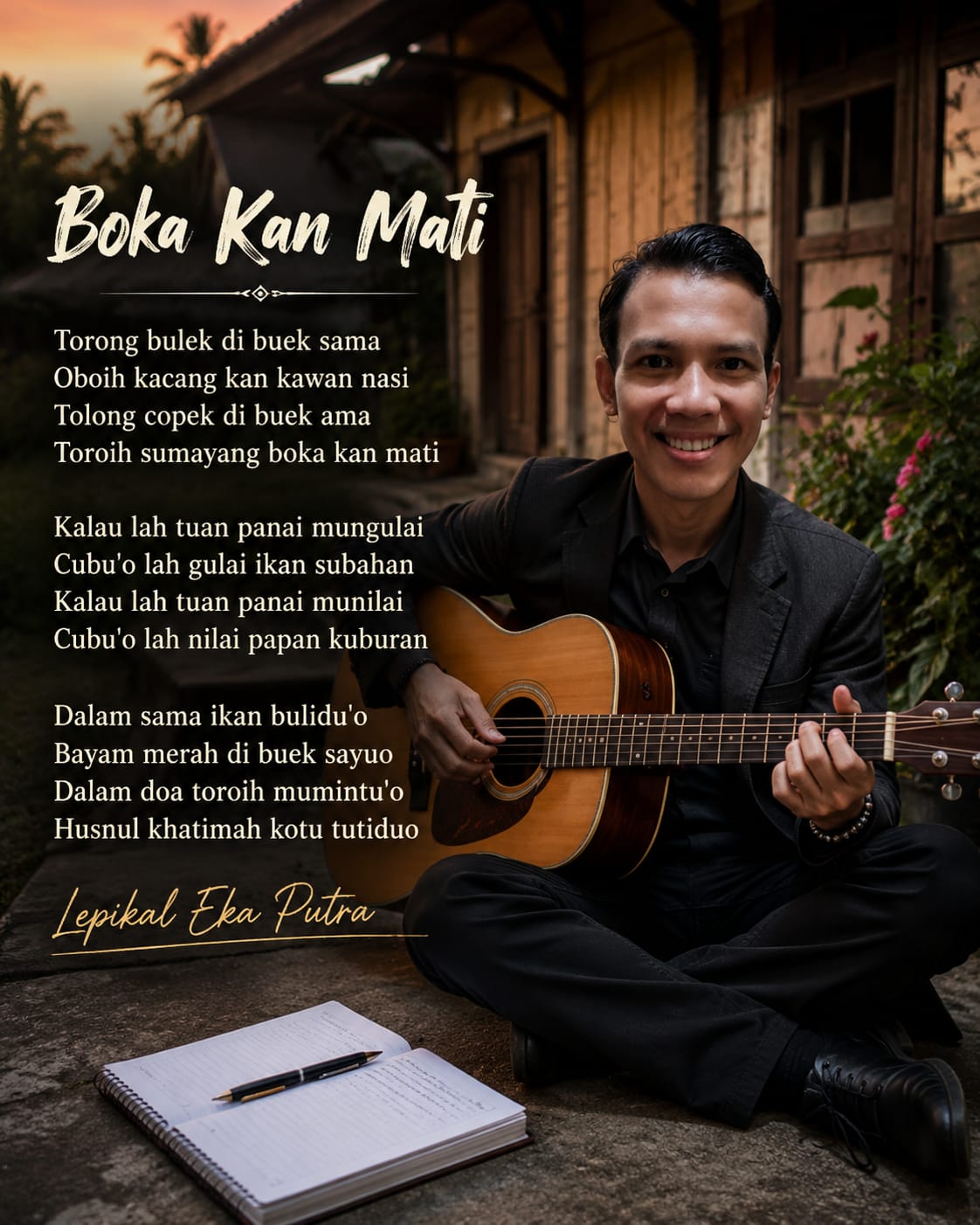 Lepikal Eka Putra: Menjaga Nada, Merawat Budaya Lewat Karya